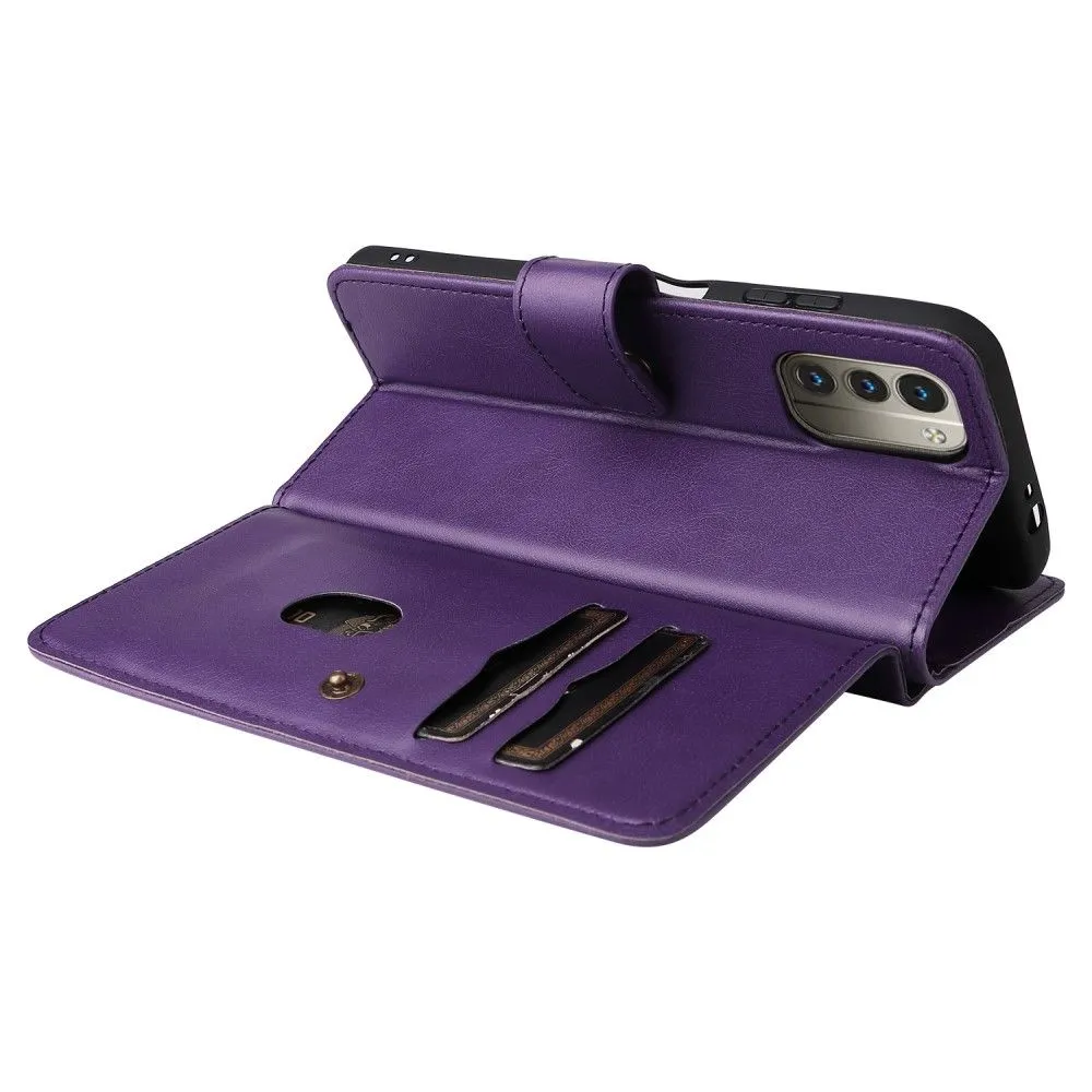 10-slot wallet case for Nokia G11 / G21 - Purple