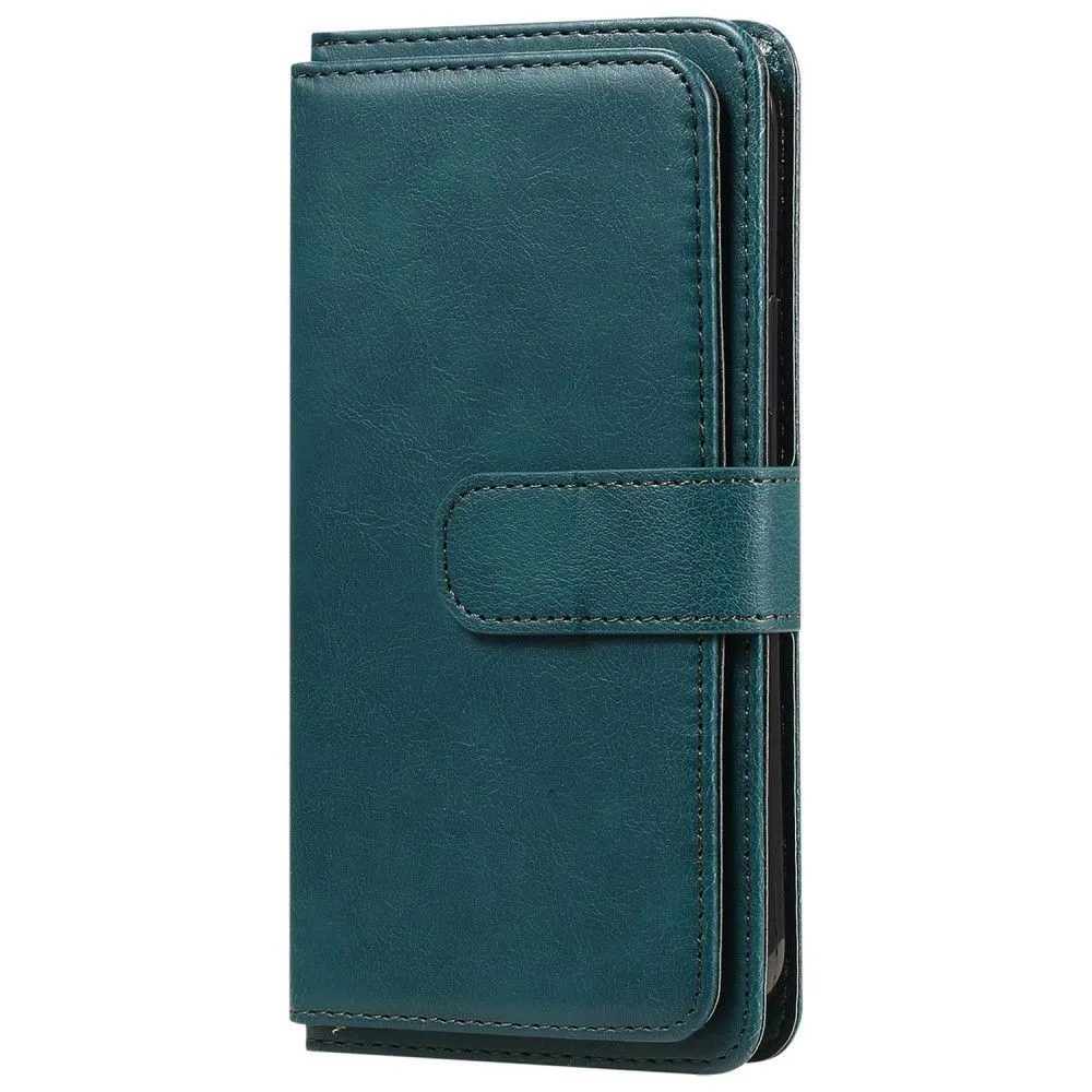 10-slot wallet case for OnePlus Nord CE 2 5G - Blackish Green