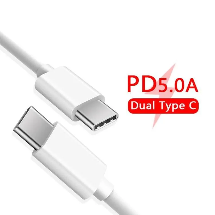 120W 5A USB-C Fast Charging Data Cable - 2m Length, PD3.0/QC3.0 Compatible