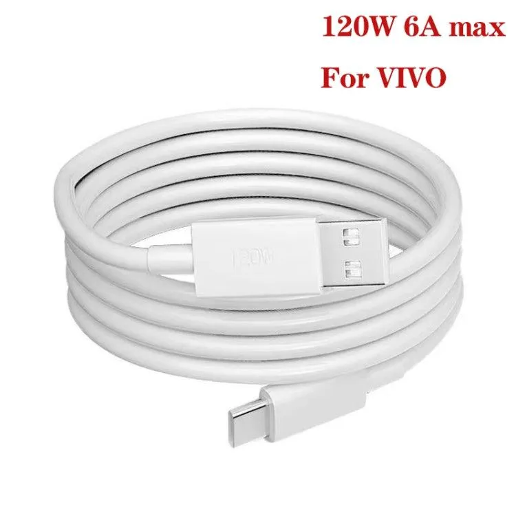 120W 6A USB-C Fast Charging Data Cable - XJ-91 Model