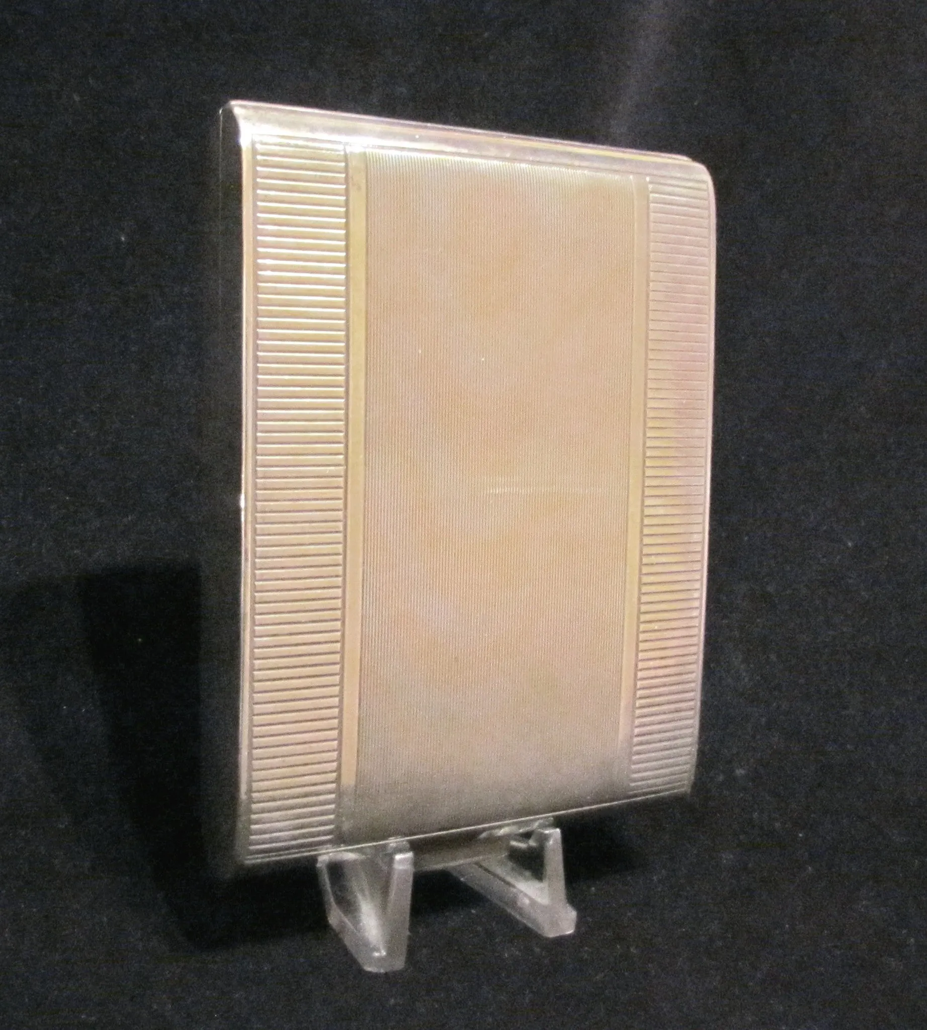 1910s Sterling Silver Cigarette Case German Card Case Business Credit Card Holder 925 Silver