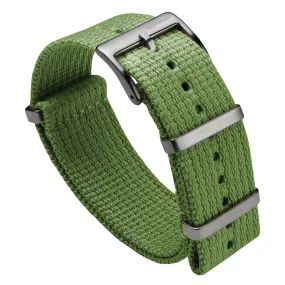 1973 British Military Watch Strap: WARRIOR TerrainValor - Army Green