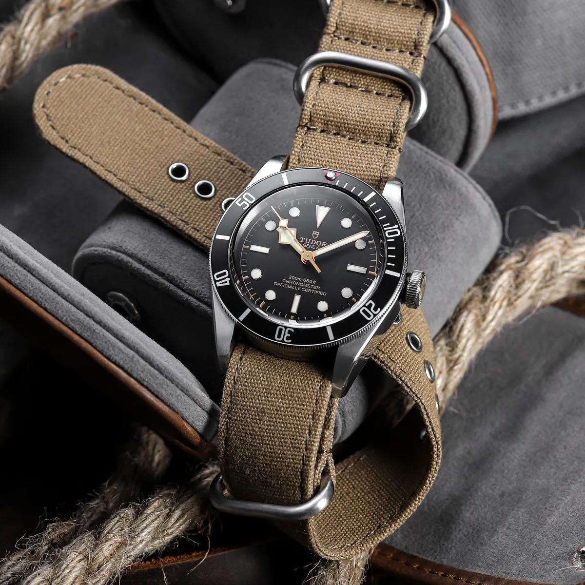 1973 British Military Watch Strap: WARRIOR ZULU - Army Brown