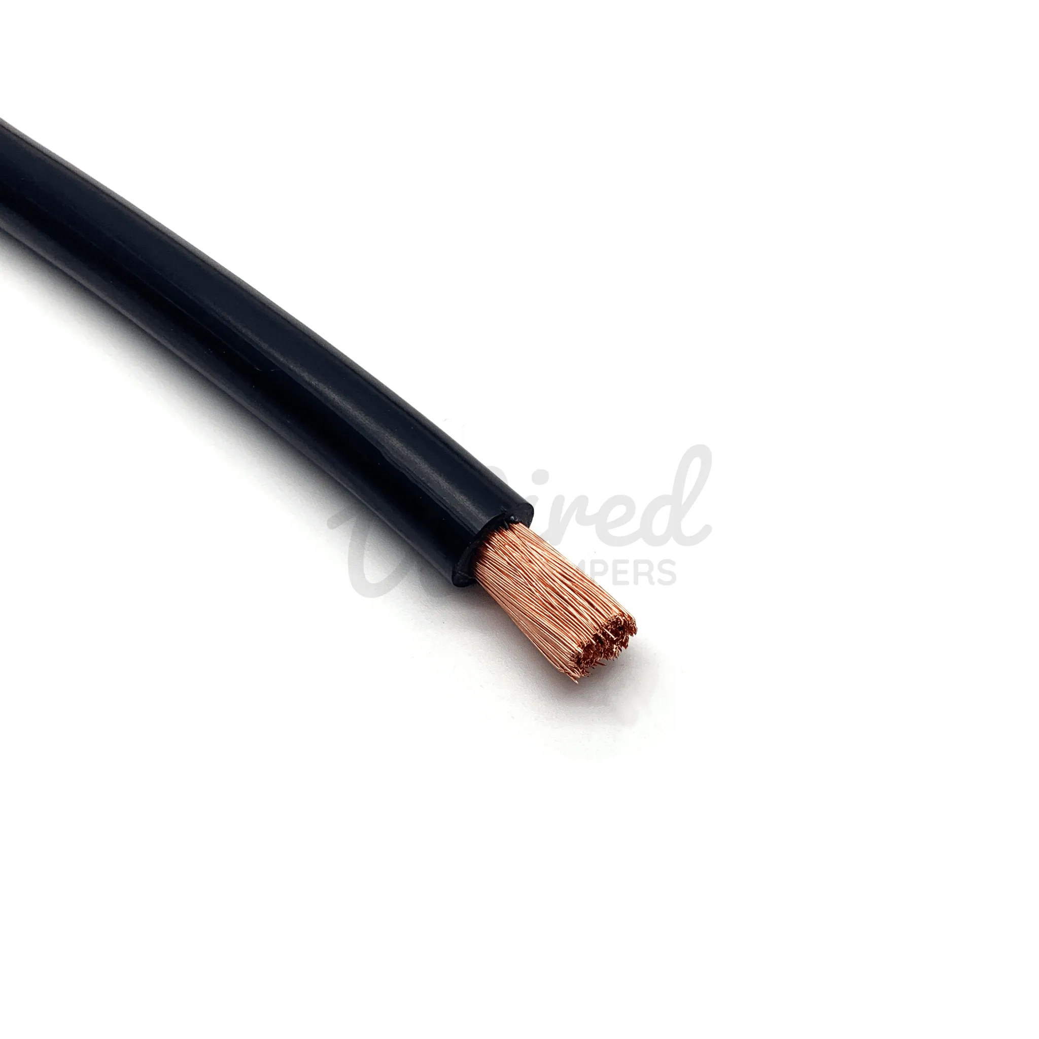 1M/3M/5M/10M - 16mm² 110A Hi-Flex Battery/Welding/Inverter Flexible Cable - Black Negative