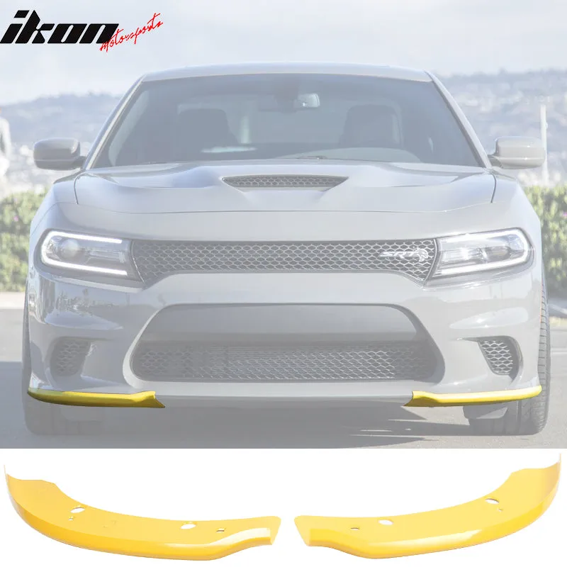 2015-2023 Dodge Charger Scat Pack Front Bumper Lip Splitter ABS