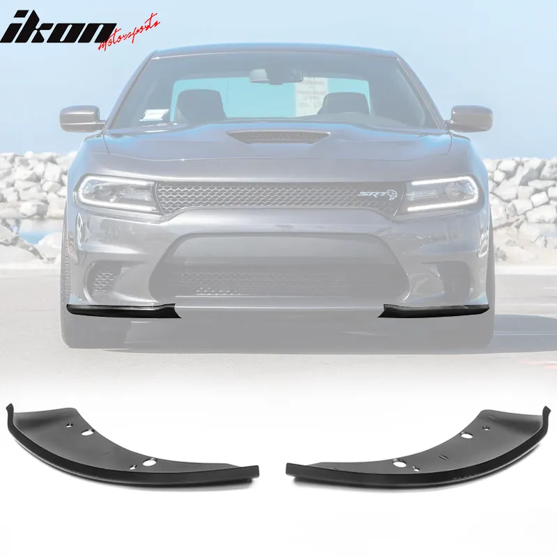 2015-2023 Dodge Charger Scat Pack Front Bumper Lip Splitter ABS