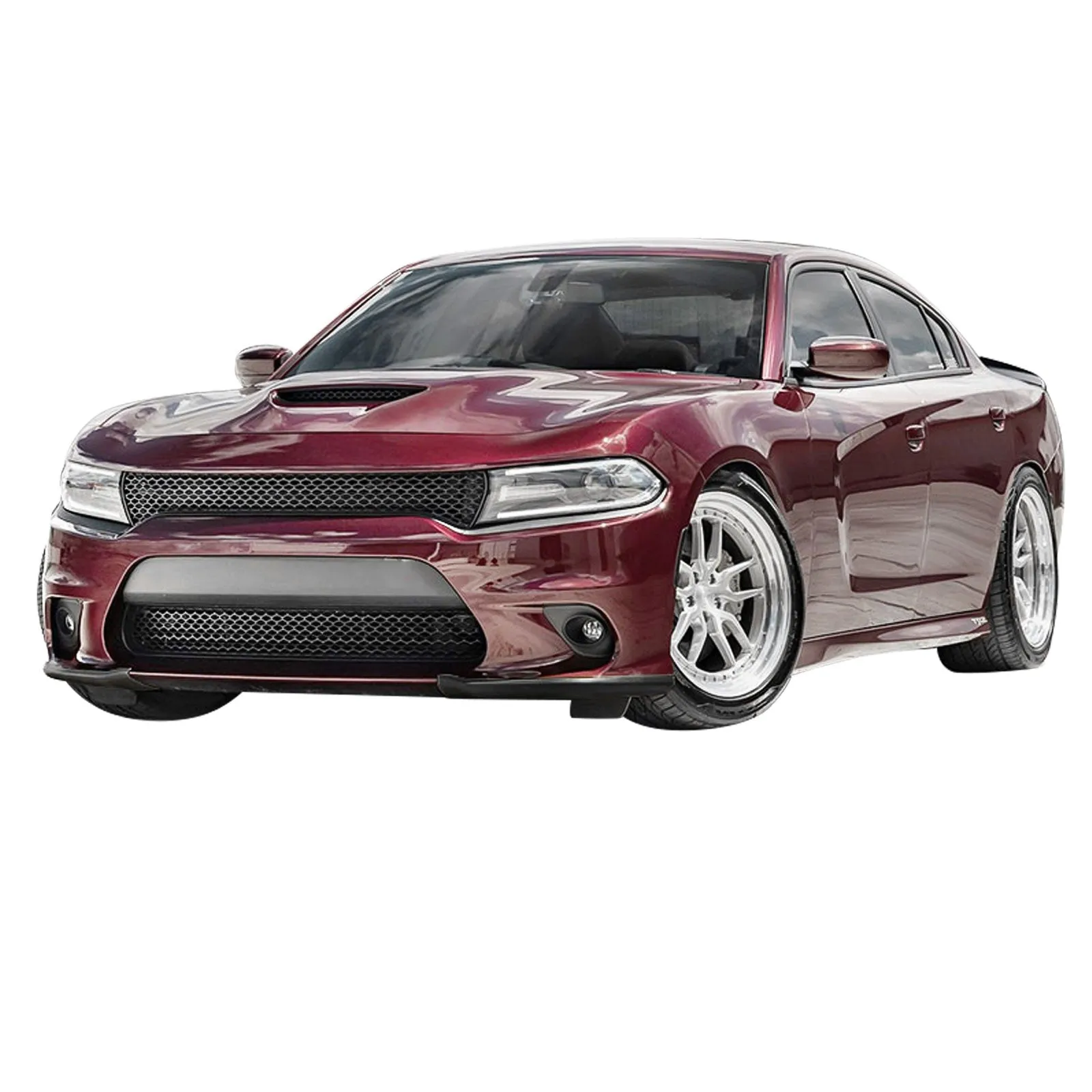 2015-2023 Dodge Charger Scat Pack Front Bumper Lip Splitter ABS