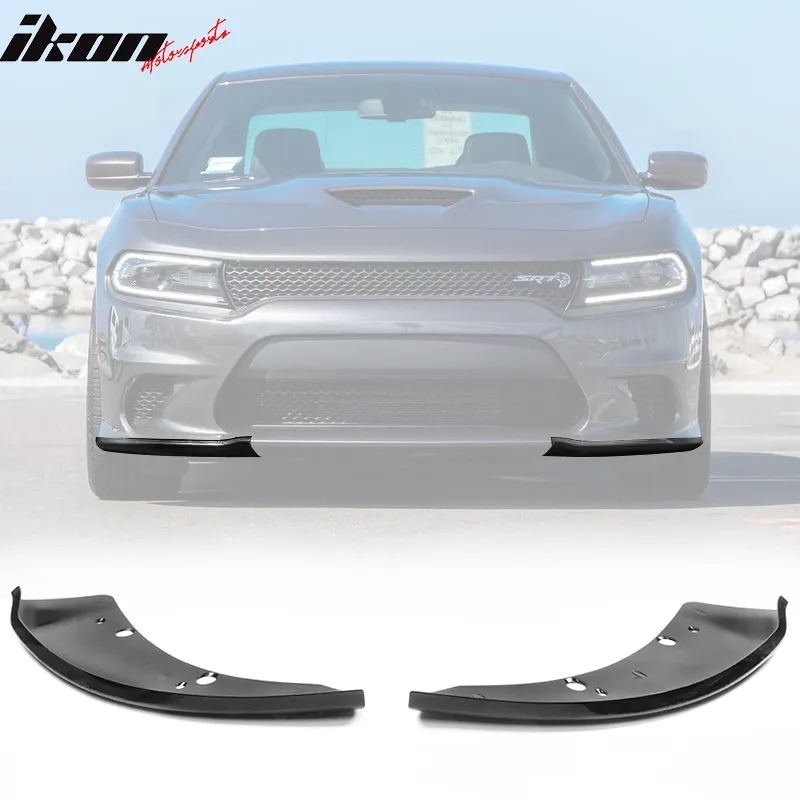 2015-2023 Dodge Charger Scat Pack Front Bumper Lip Splitter ABS