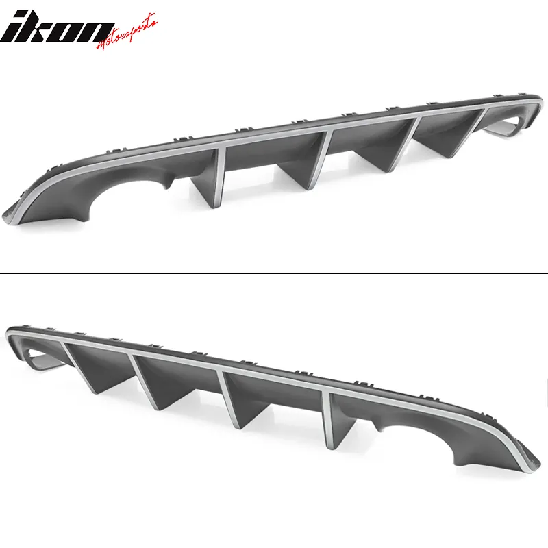 2015-2023 Dodge Charger SRT Rear Diffuser with Reflective Tape PP