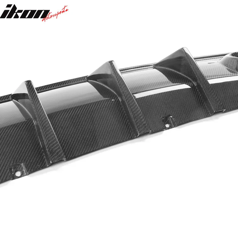 2015-2024 Dodge Charger SRT V3 Rear Diffuser with Reflective Tape PP