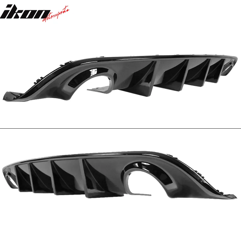 2015-2024 Dodge Charger SRT V3 Rear Diffuser with Reflective Tape PP