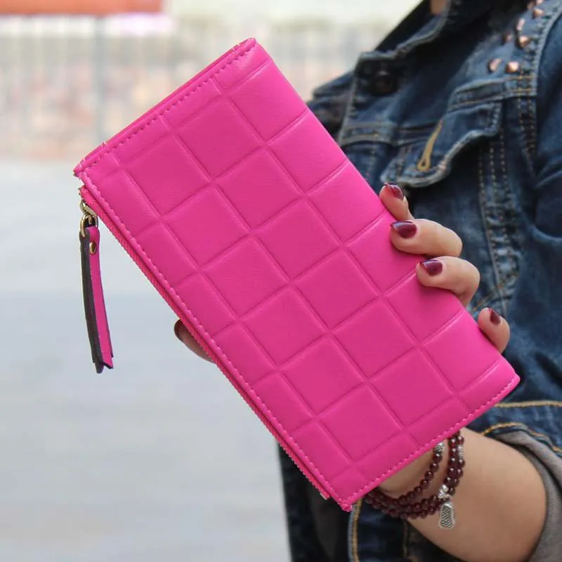 2019 New Fashion Long Pu Women Wallet Clutch Women's Purse Best Phone Wallet Female Case Phone Pocket Carteira Femme