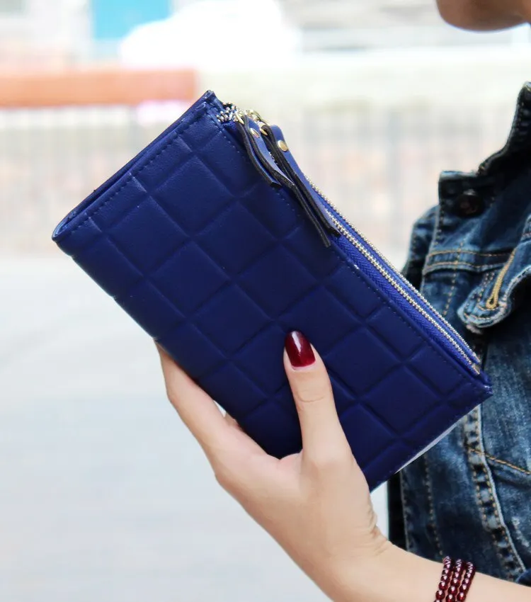 2019 New Fashion Long Pu Women Wallet Clutch Women's Purse Best Phone Wallet Female Case Phone Pocket Carteira Femme