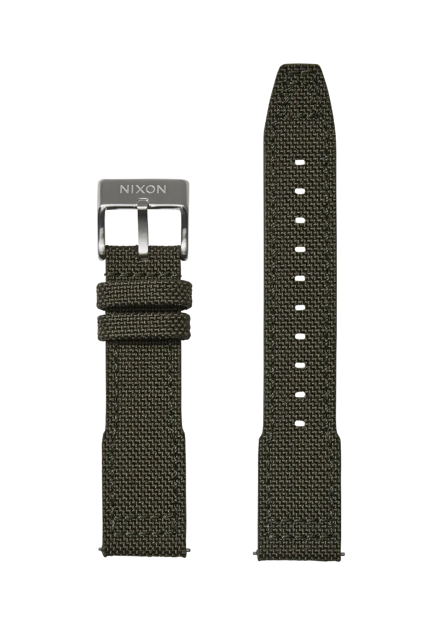 20mm Cordura Canvas Band - Forest Green