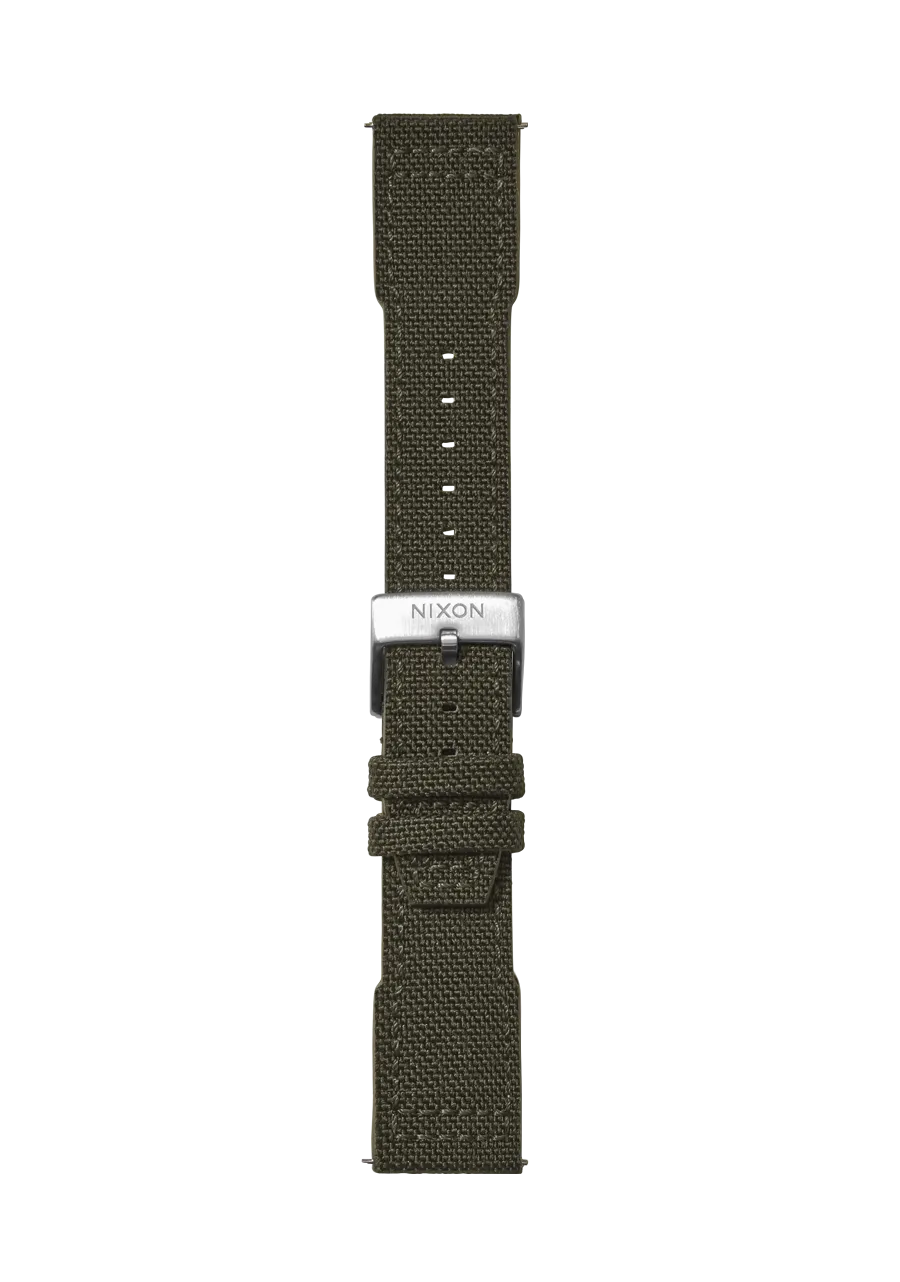 23mm Cordura Canvas Band - Forest Green