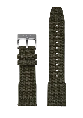 23mm Cordura Canvas Band - Forest Green