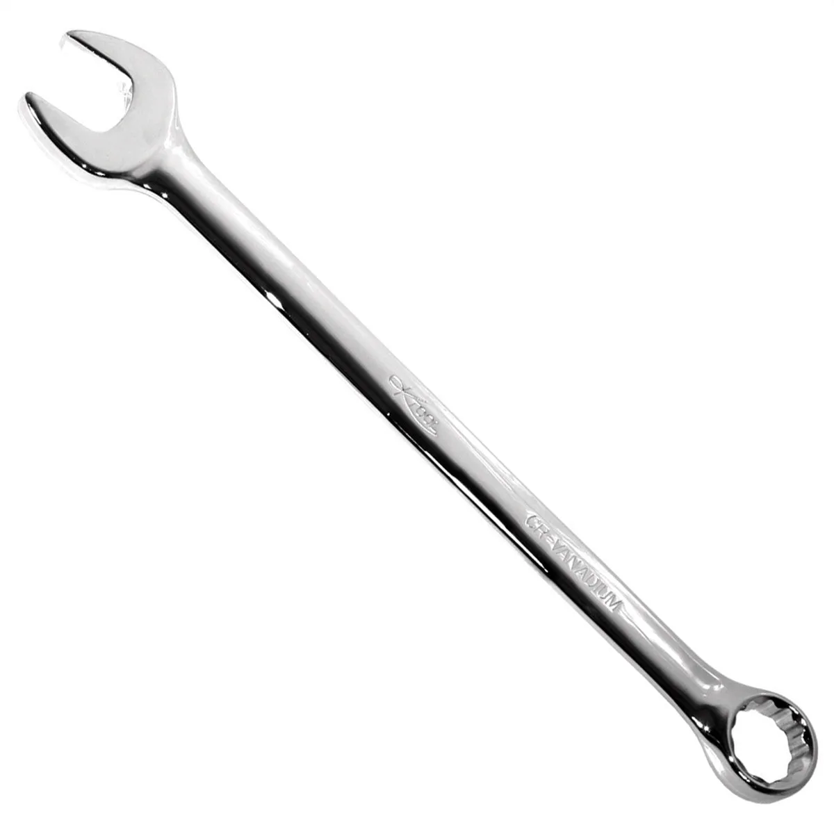 33mm Metric 12-Point Raised Panel Non-Ratcheting Polished Chrome Combination Wrench (EA)