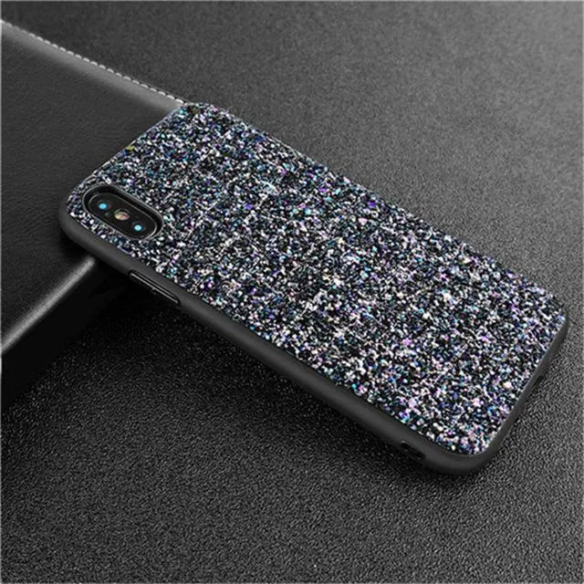 3D Grid Scales Soft Silicone Back Cover For iPhone Models