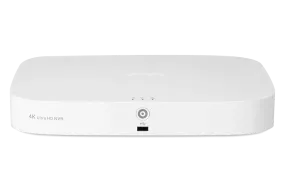 4K 8-Channel NVR with Smart Motion Detection, Voice Control and Fusion Capabilities, 2TB HDD