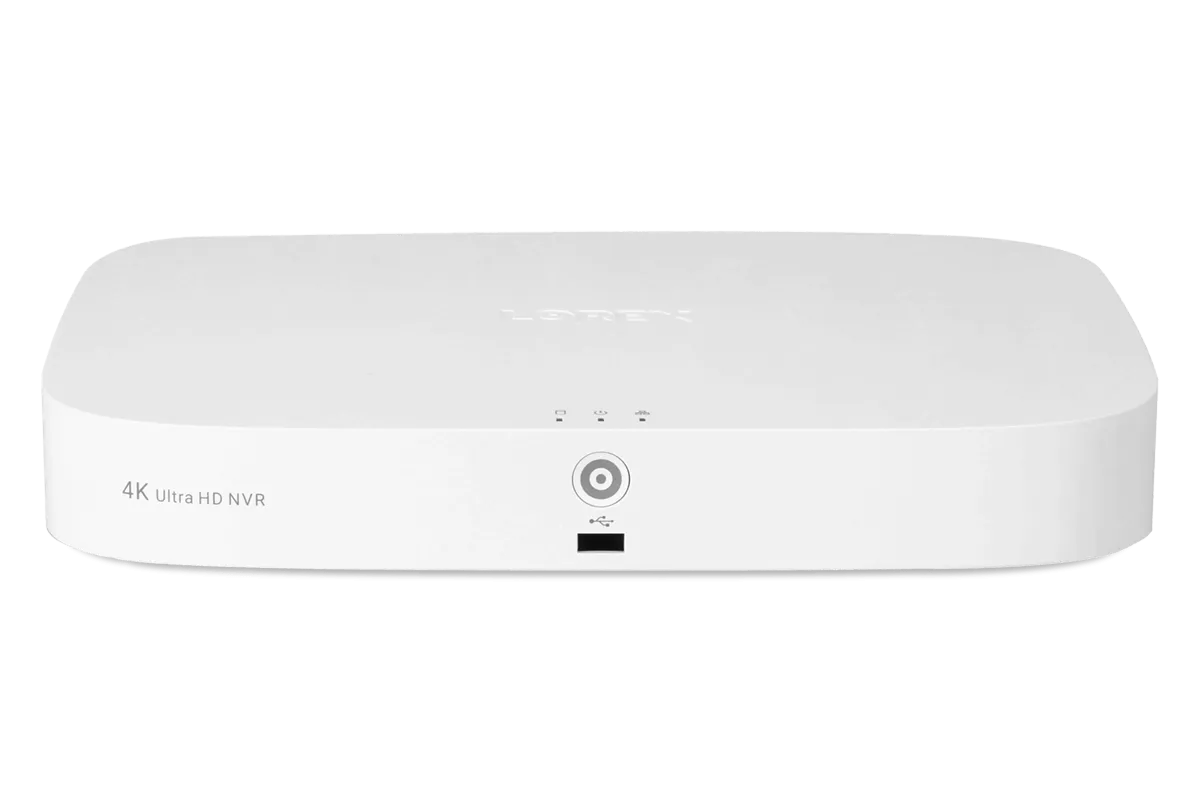 4K 8-Channel NVR with Smart Motion Detection, Voice Control and Fusion Capabilities, 2TB HDD