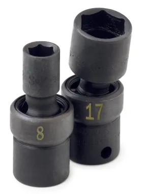 5/16" 3/8" Drive 6 Point Swivel Fractional Impact Socket