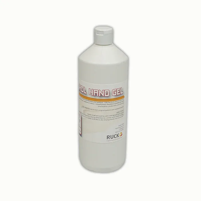 70% HAND SANITISER GEL - 12 x 1LT