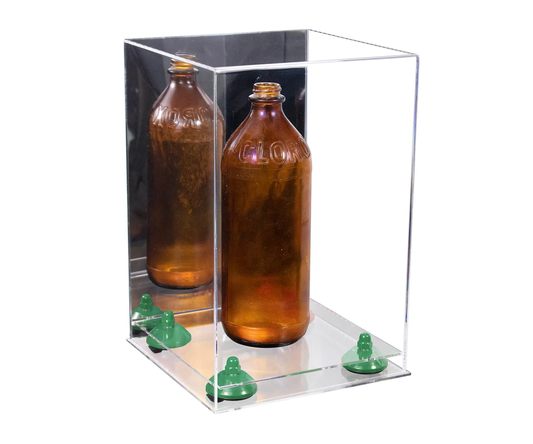 Acrylic Versatile Display Case  8 X 8 X 12  Mirror (V42/A060)