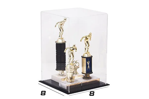 Acrylic Versatile Display Case  8 X 8 X 12  Mirror (V42/A060)