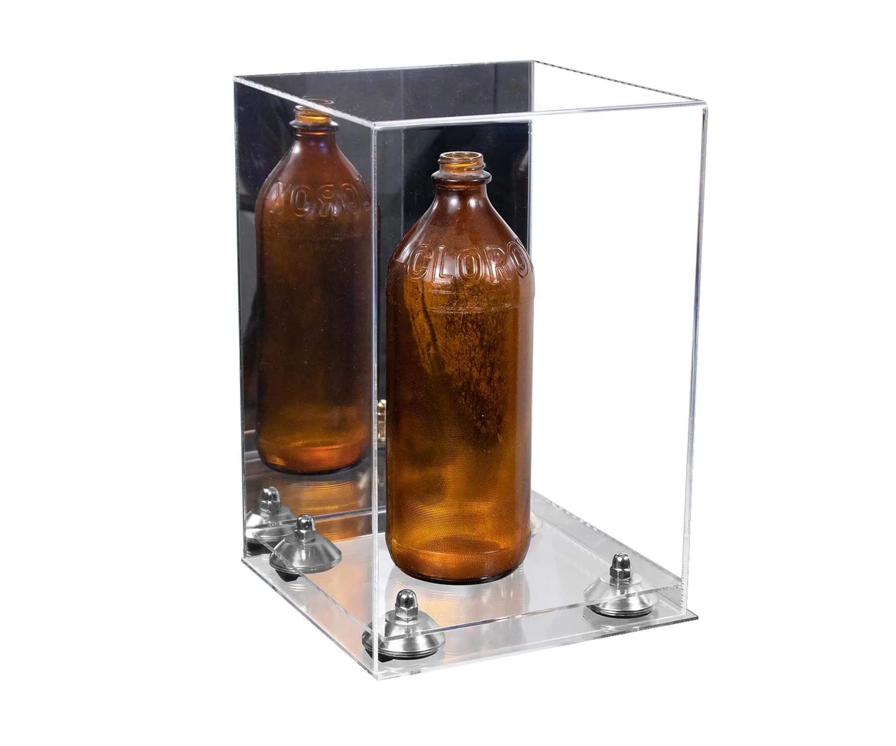 Acrylic Versatile Display Case  8 X 8 X 12  Mirror (V42/A060)