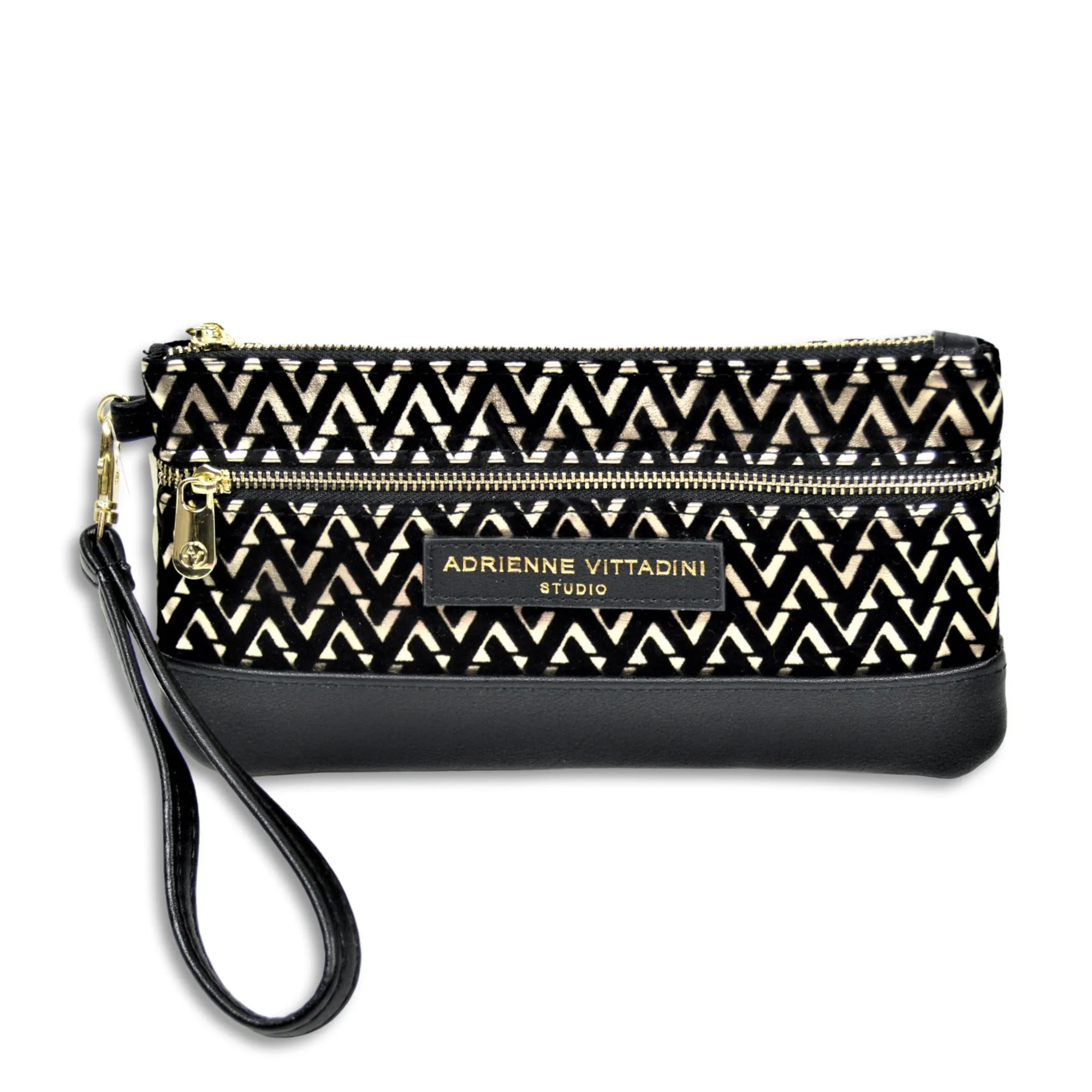 Adrienne Vittadini Women's RFID Protection Can hold your Phone Wristlet Wallet