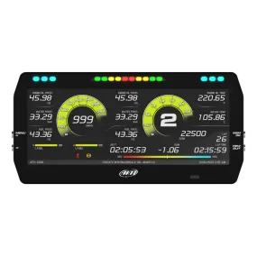 AIM MOTORSPORT 10" TFT MXT Strada 1.3 Digital Display Dash - Race or Road Icons - CAN or OBDII