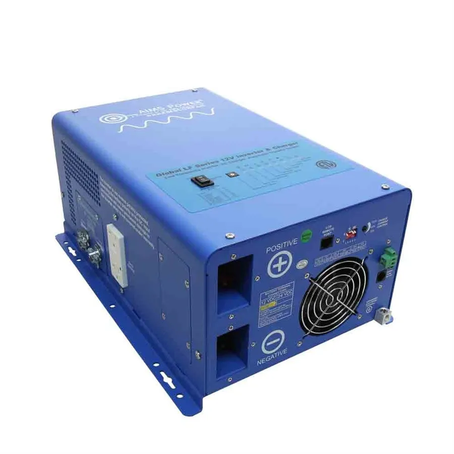 AIMS Power 1000 Watt Pure Sine Inverter Charger - ETL Certified Conforms to UL458 - CSA Standards