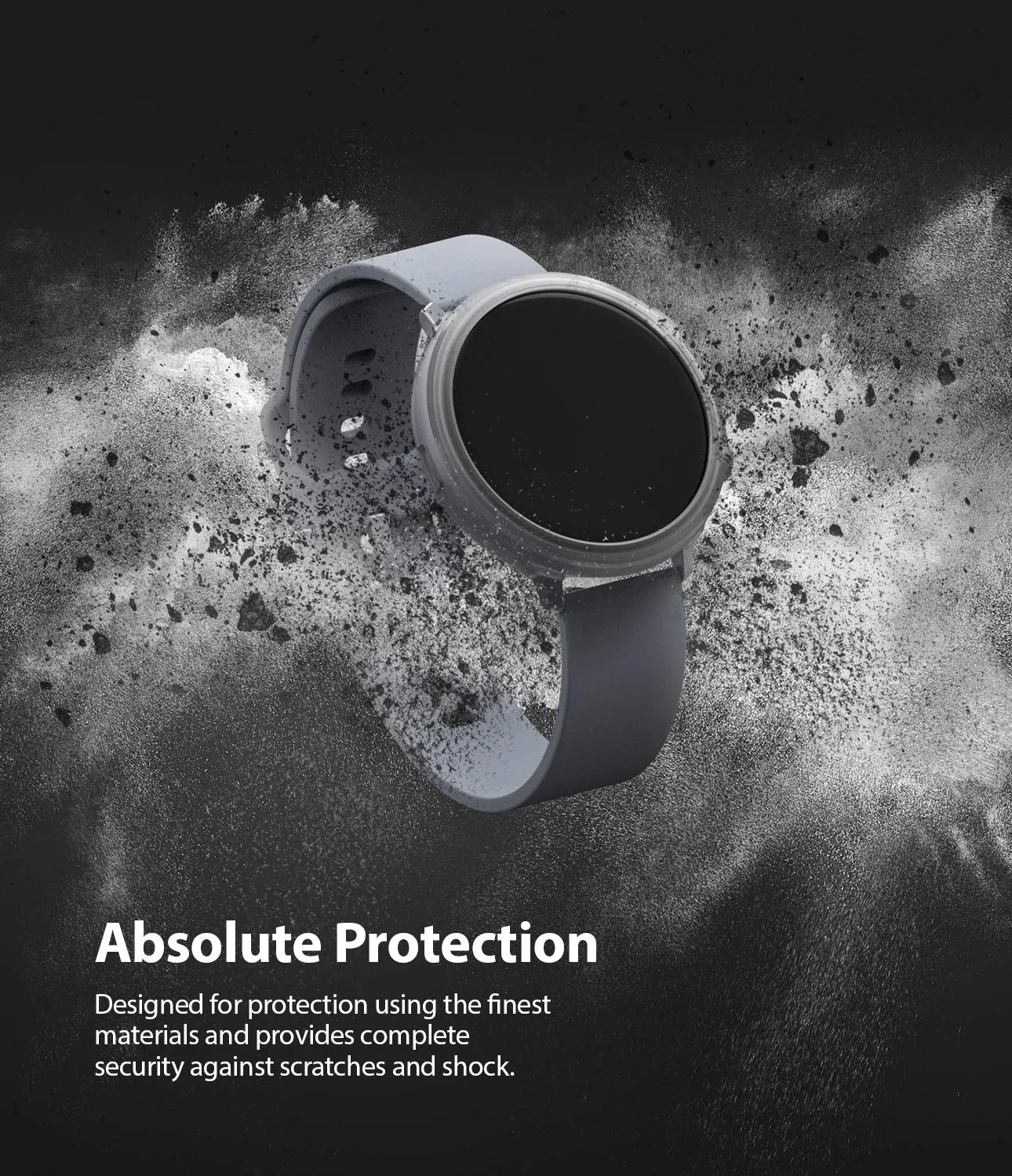 Air Sports Case Designed for Galaxy Watch Active 2 44mm - Matte Clear