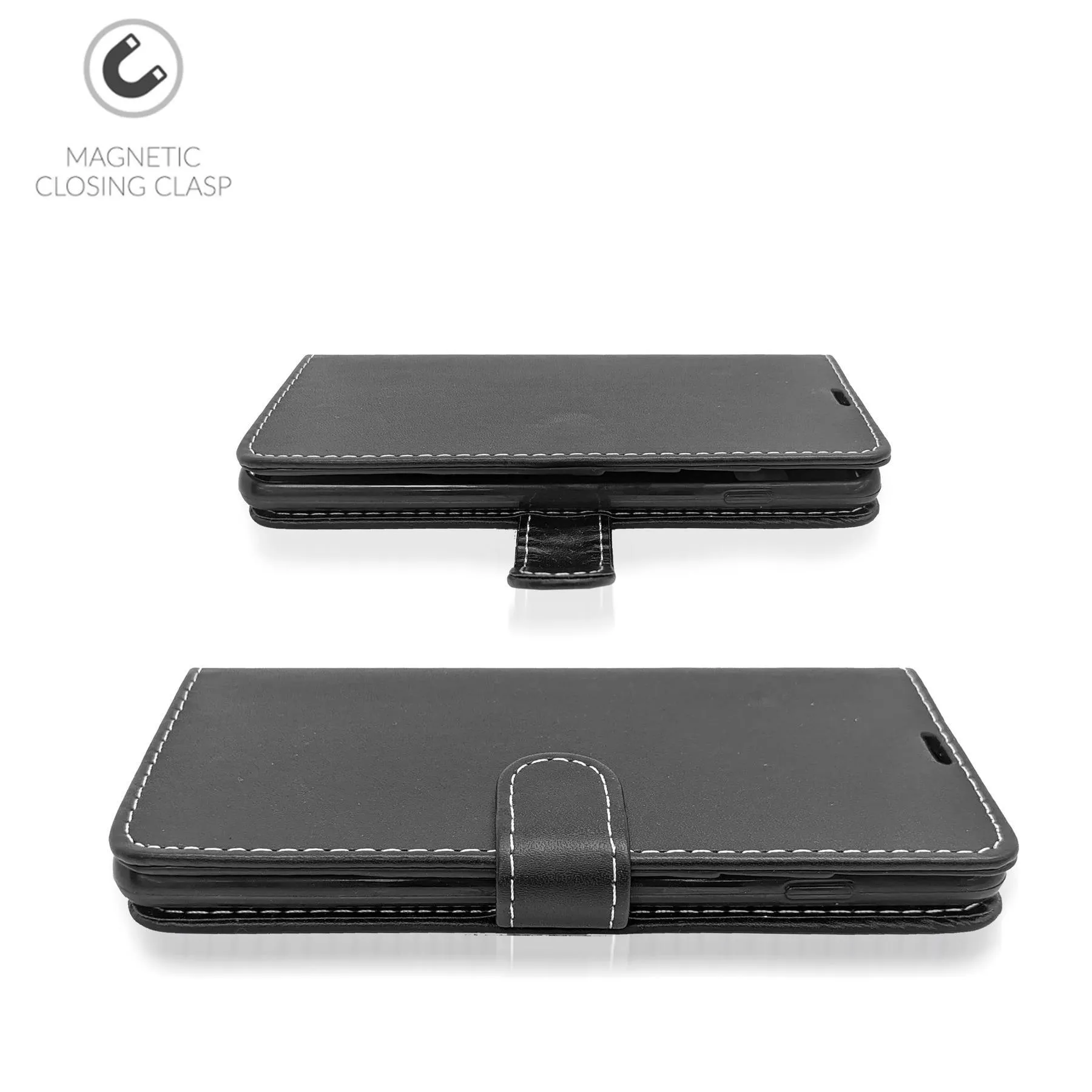 Alcatel 3C Flip Folio Book Wallet Case