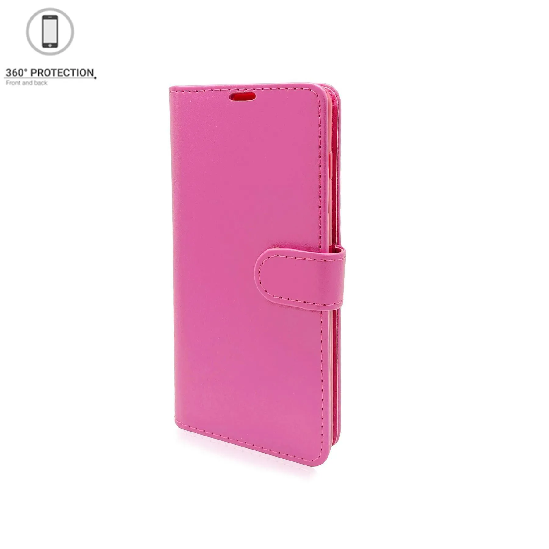 Alcatel 3C Flip Folio Book Wallet Case