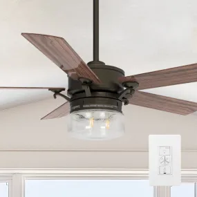 Alexandria 52 inch Smart WiFi Ceiling Fan Works with Alexa Outdoor