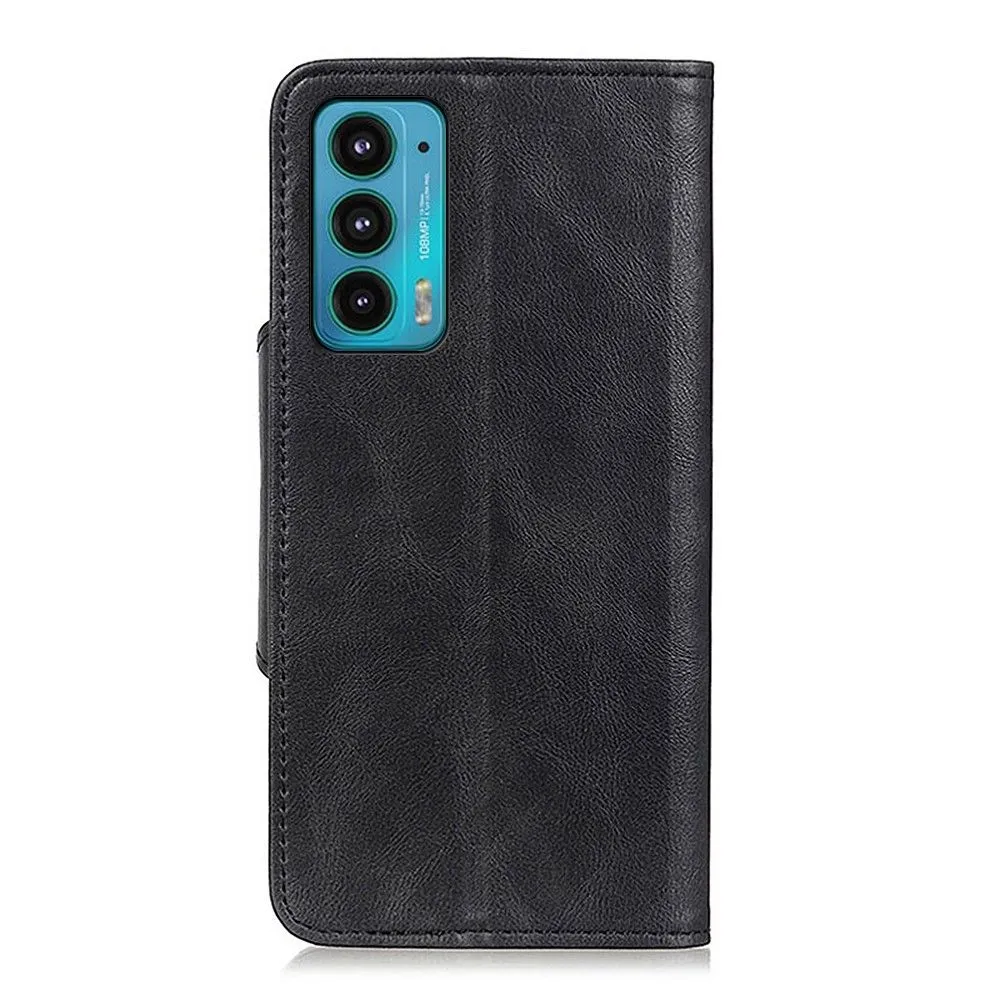 Alpha Motorola Edge 20 flip case - Black