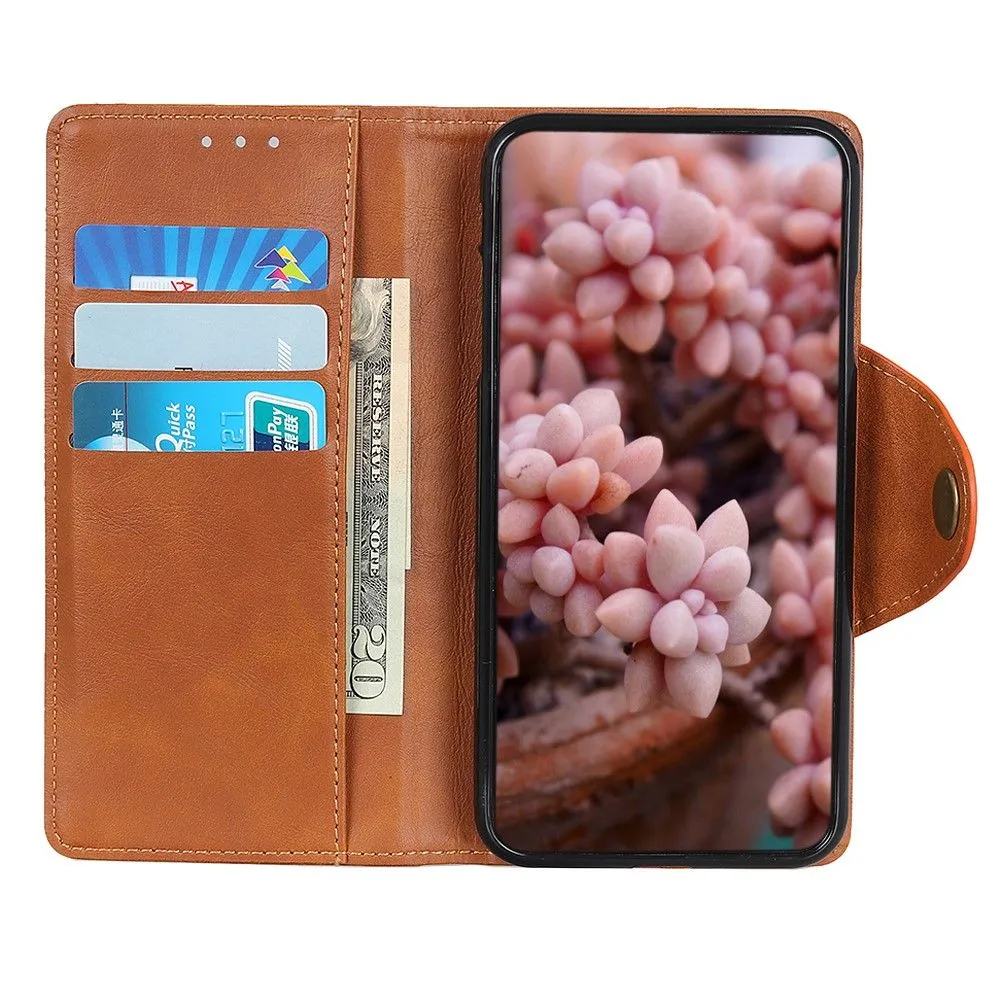 Alpha OnePlus 9RT 5G flip case - Brown