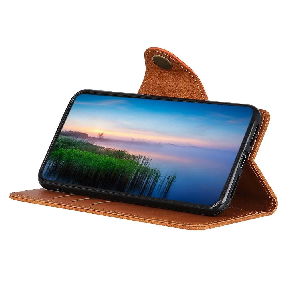 Alpha OnePlus 9RT 5G flip case - Brown