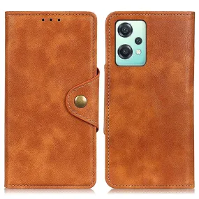 Alpha OnePlus Nord CE 2 Lite 5G flip case - Brown