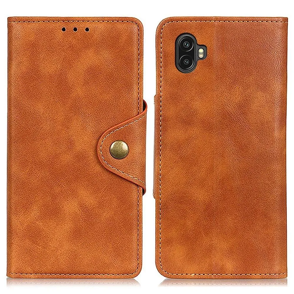 Alpha Samsung Galaxy Xcover 2 Pro flip case - Brown