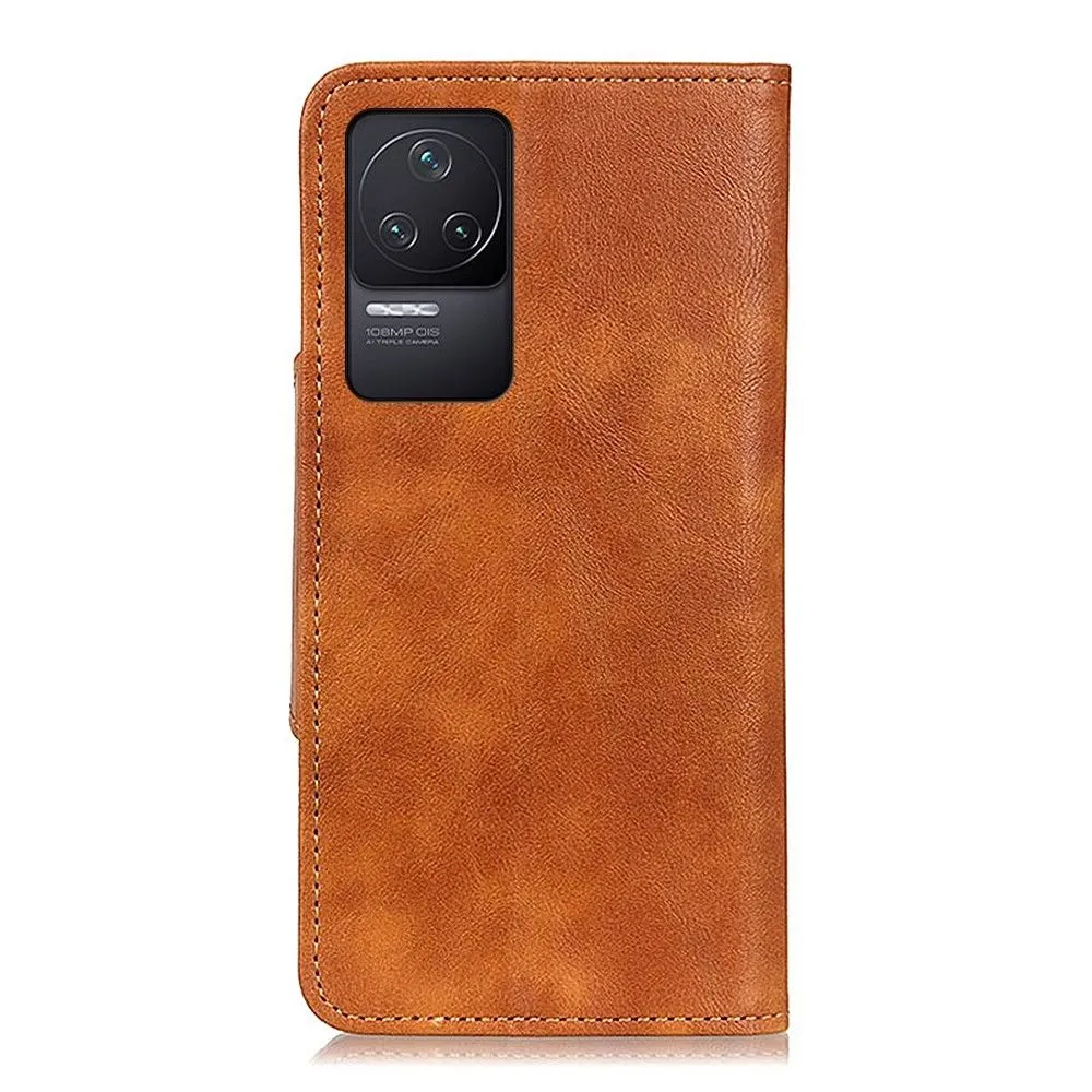 Alpha Xiaomi Redmi K50 / K50 Pro flip case - Brown