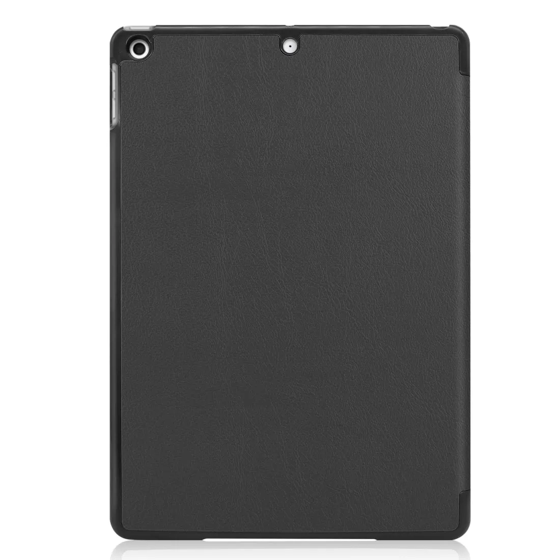 AMZER Texture Horizontal Flip Leather Case With 3-Fold Holder & Sleep/ Wake-up Function for 10.2 Inch iPad 7th, 8th, 9th Gen - Black