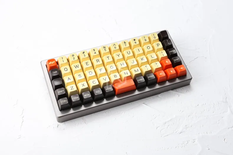 Anodized Aluminium Case For JJ50 50% Custom Keyboard the tempered glass Diffuser Rotary Brace Similar With Preonic