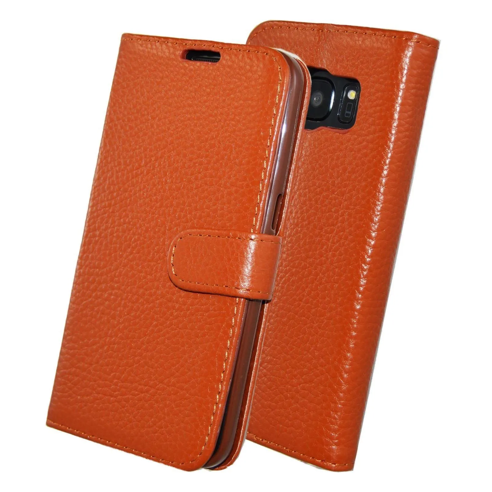 Apple iPhone 13 Pro Max Genuine Leather Flip Folio Book Wallet Case