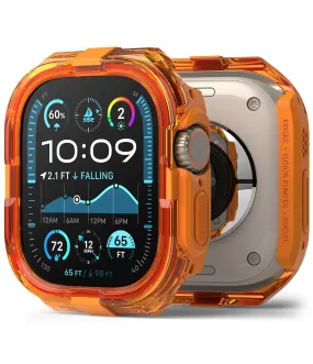 Apple Watch Ultra 2/1 Fusion Bumper Double-Layer Case  - Neon Orange