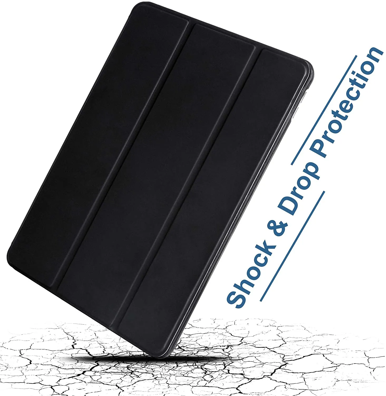 Arae Case for iPad Mini 5 - Flip Folio [Kickstand Feature] PU Leather Wallet case Cover with auto Sleep/Awake Function