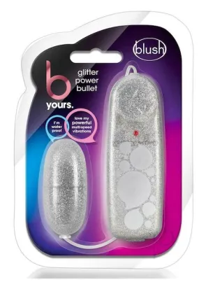 B Yours ''Glitter'' Power Bullet -Silver