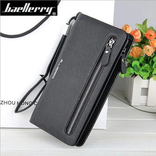 Baellerry Women Wallets Leather Purse Long Zipper Casual Clutch Wallet Wristlet Portefeuille Carteira Feminina Monedero 7 Colors