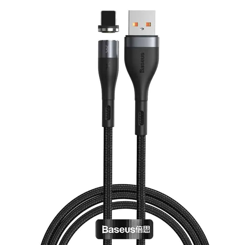 Baseus Zinc Magnetic USB Charging Cable for iPhone USB To Lightning 1m (CALXC-KG1)